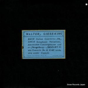 륿 bach; italian concerto MLG70