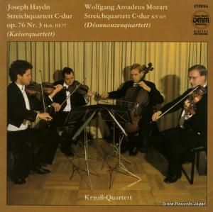KRAUSS QUARTETT haydn; streichquartett c-dur op.76 nr.3 729237