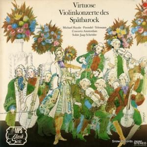 䡼ס졼 virtuose violinkonzerte des spatbarock MPS13008ST / CRO837