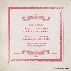 FRANK BRIEF bach; piano concerto no.1 & 2 CMD318