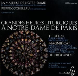 ԥ롦 grandes heures liturgiques a notre-dame de paris FY001