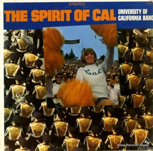 UNIVERSITY OF CALIFORNIA BAND the spirit of cal LPS1257