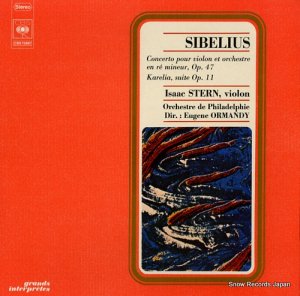 å sibelius; concerto pour violon karelia CBS75885