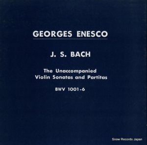 른ͥ bach; the unaccompanied violin sonatas and partitas LOGA-1001