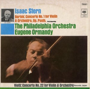å bartok; concerto no.1 for violin & orchestra, op.posth CBS61316