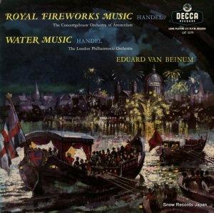 ɥȡ󡦥٥̥ handel; royal fireworks music / water music LXT5379