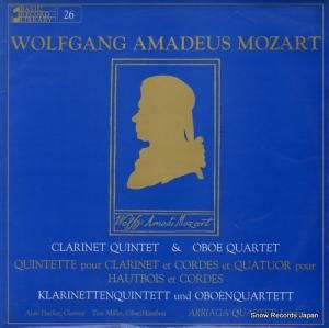 THE ARRIAGA QUARTET mozart; clarinet quintet & oboe quartet BRL26