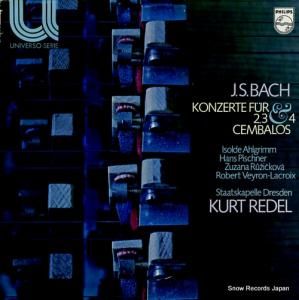 ȡ졼ǥ bach; konzerte fur cembalos 2, 3 & 4 6580038