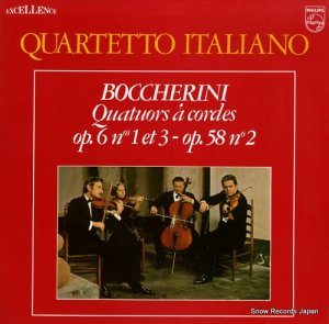 ꥢڻͽ boccherini; quatuors a cordes op.6, no.1 & 3 - op.58, no.2 6570802