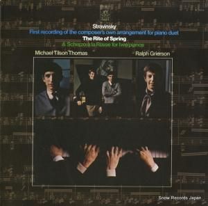 ޥ롦ƥ륽󡦥ȡޥ & աꥢ stravinsky; the rite of spring (piano duet) S-36024