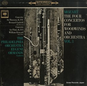 桼󡦥ޥǥ mozart; the four concertos for woodwinds and orchestra vol.1 MS6451