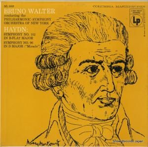 ブルーノ・ワルター haydn; symphony no.102 ML5059