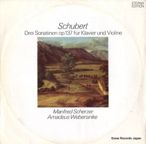 ޥեåɡĥ schubert; drei sonatinen op.137 fur klavier und violine 825728