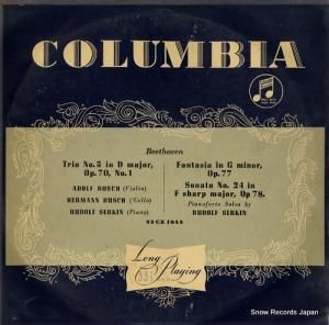 ɥա֥å beethoven; trio no.5 in d major, op.70, no.1 33CX1043