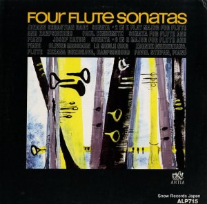 ZDENEK BRUDERHANS four flute sonatas ALP-715