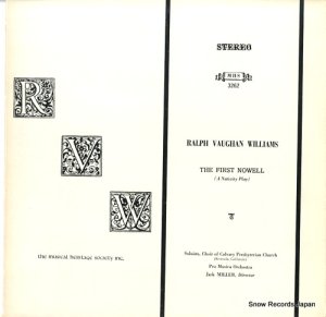 åߥ顼 vaughan williams; the first nowell MHS3262