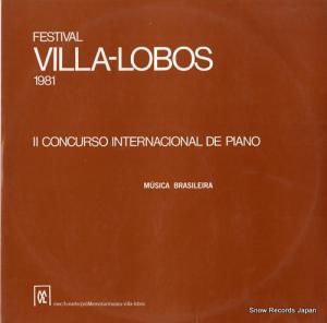 ȥ롦ܥ festival villa-lobos 1981 2 concurso internacional de piano MVL-029