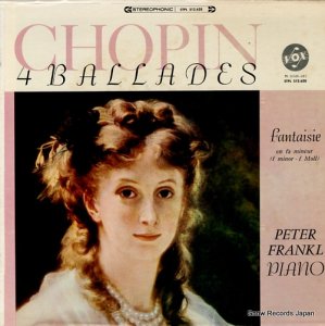 ԡե󥯥 chopin; 4 ballades STPL512.620