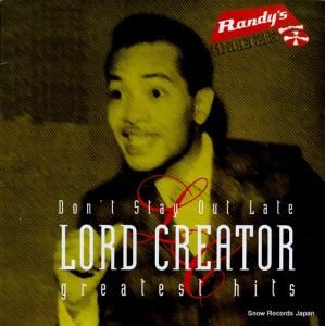 ɡ졼 don't stay out late / greatest hits VPRL2046