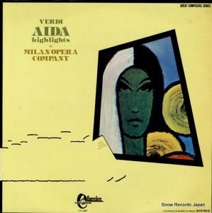 MILAN OPERA COMPANY verdi; aida highlights CIS-1807