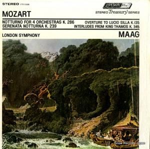 ڡޡ mozart; notturno for 4 orchestras - serenata notturna STS15088