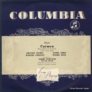 ɥ졦奤 bizet; carmen 33CX1018