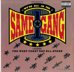 THE WEST COAST RAP ALL-STARS we're all in the same gang 0-21549