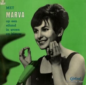 ޡ - met marva op een eiland in groen en blauw - L.P.1.010