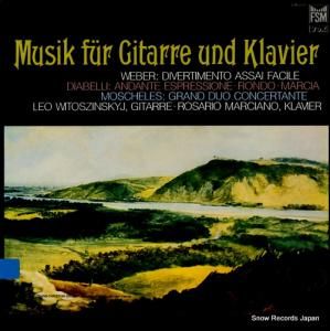 LEO WITOSZINSKYJ musik fur gitarre und klavier FSM53025