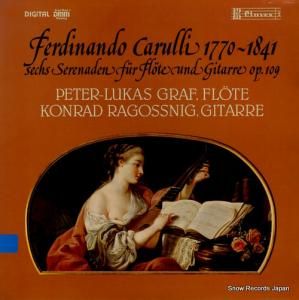 ڡ롼顼 carulli; sechs serenaden fur flote und gitarre op.109 D8304