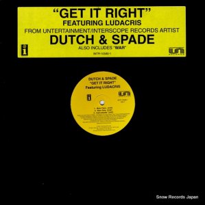 DUTCH & SPADE get it right INTR-10580-1