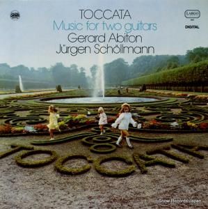 GERARD ABITON & JURGEN SCHOLLMANN toccata music for two guitars LARGO5001