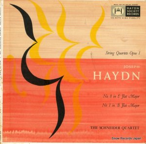 ʥڻͽ haydn; string quartets op.1 no.0/no.1 HS-9075