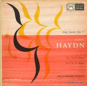 ʥڻͽ string quartet op.17 no.5/no.6 HS9085
