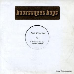 Хåȥ꡼ȡܡ i want it that way / everybody (backstreet's back) BBIE1002