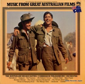 THE AUSTRALIAN BROADCASTING COMMISSION PHILHARMONIC ORCHESTRA music from great australian films SBL1