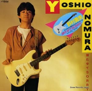 野村義男 - 待たせてsorry - SJX-8103