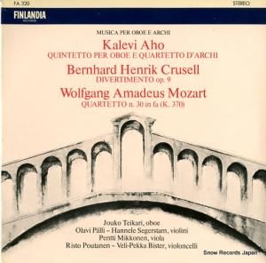 襦ƥ musica per oboe e archi FA320