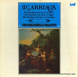 󥮥ꥢ󸹳ڻͽ arriaga; string quartet no.1,2,3 CRD1012