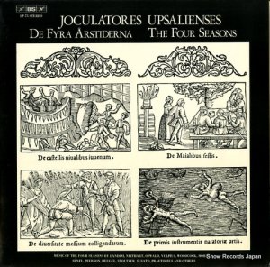JOCULATORES UPSALIENSES de fyra arstiderna the four seasons LP-75