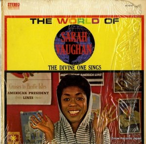 顦 the world of sarah vaughan/the divine one sings SR52109