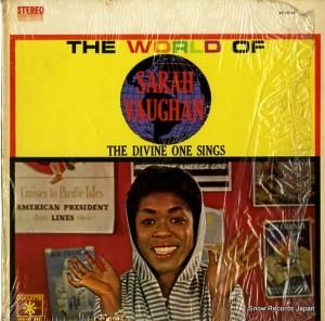 サラ・ヴォーン the world of sarah vaughan/the divine one sings SR52109