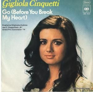 ꥪ顦󥯥åƥ go(before you break my heart) CBS2445,CBSS2445