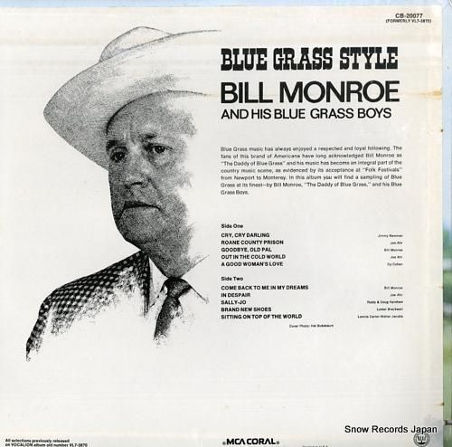 ビル・モンロー - blue