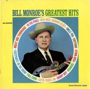 ビル・モンロー - greatest hits - MCA-17