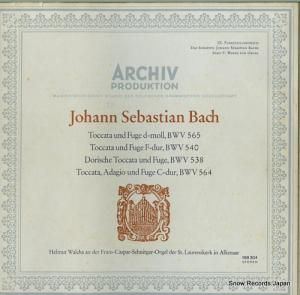 ヘルムート・ヴァルヒャ - バッハ:トッカータとフーガニ短調bwv565 - 198304