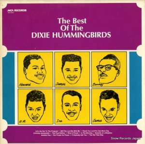 ǥϥߥ󥰥С - the best of the dixie hummingbirds - MCA-28021