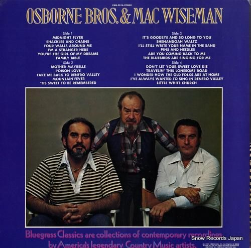 オズボーン・ブラザース&マック