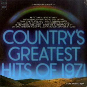 V/A - country's greatest hits of 1971 - C31172