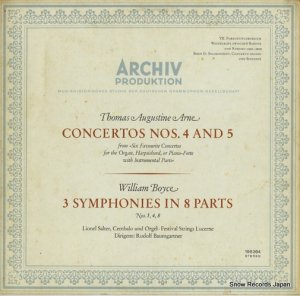 饤ͥ롦륿 - arne; concertos nos.4 and 5 - 198364